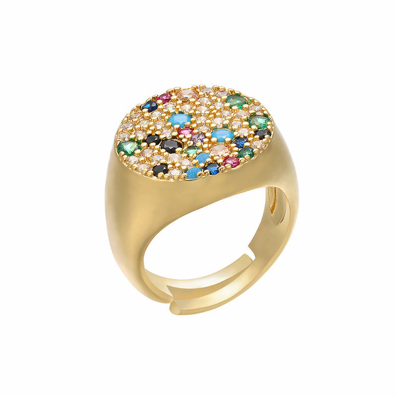 Gold/rainbow