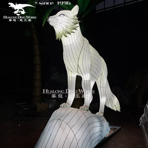 Lanternes de haute qualité pour la fête de la mi-automne, décoration, lanterne en forme d'animal <span class=keywords><strong>renard</strong></span> - Product Image 6