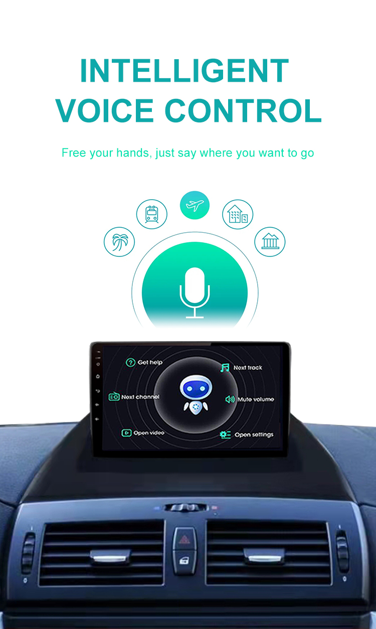 9'' Android 11.0 Car DVD Player For BMW X3 E83 2004-2012 GPS Navigation Auto Radioz