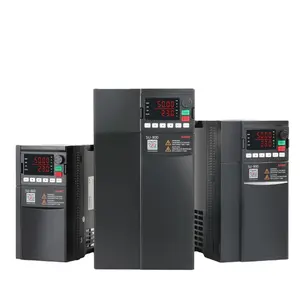 가변 주파수 인버터 변환기 VFD 220v 1 상 입력 380v 3 상 출력 0.75-5KW AC 모터