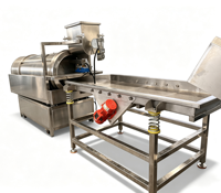 Productielijn voor bananenchips, machine voor het maken van plantainchips, apparatuur voor het frituren en snijden van bananen voor snackfabrieken