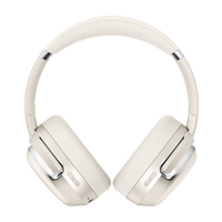Casque sans fil WESDAR en cuir BT 6.0 supra-auriculaire avec suppression du bruit ENC, puce BK, son HiFi, faible latence, micro intégré, pour le sport