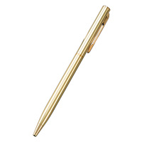 Stylo à bille Design Unique, livraison gratuite, stylo à bille de marque OEM, fontaine négative, or et argent