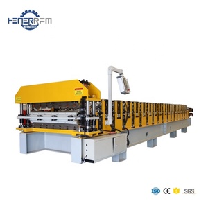 Fabbrica diretta TR5 TR7 doppio strato di copertura macchina IBR tetto foglio ex vendita calda in acciaio colorato macchina per la formatura di piastrelle in Messico - Product Image 1