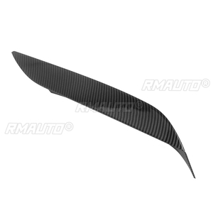 Une paire de garnitures de séparateur d'air pour pare-chocs avant pour BMW F80 M3 F82 F83 M4 2014-2019, cadre d'admission, couvercle de spoiler latéral supérieur, canard, sourcil - Product Image 4