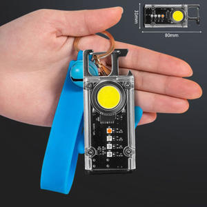 Mini Linterna de Llavero GZ01811, LED Recargable, Batería de 300 mAh, Luz Blanca, para Senderismo, Camping, Emergencias - Product Image 1