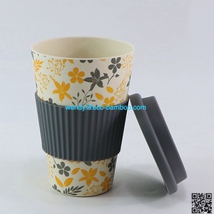 Una tazza di caffè riutilizzabile sostenibile senza coperchi che perde, una buccia di riso da viaggio per <span class=keywords><strong>andare</strong></span> <span class=keywords><strong>in</strong></span> tazza - Product Image 2