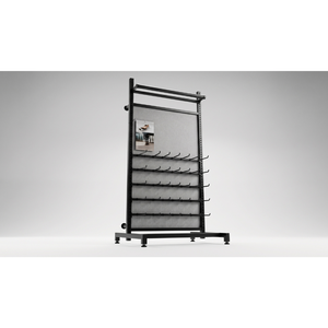 Estante de exhibición ajustable y personalizable para supermercados y tiendas minoristas, modelo W2-4, fabricado en Vietnam, OEM, varios, 4 niveles - Product Image 1