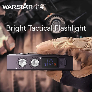 X809 d'urgence en aluminium haute luminosité énorme batterie étanche magnétique lampe de travail longue portée torche EDC lampe de poche UV - Product Image 5