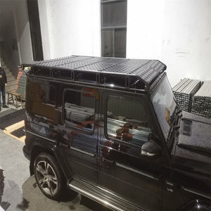 Jizheng ชั้นวางหลังคารถเมอร์เซเดส-เบนซ์ชั้นวาง G500ตะกร้าอลูมิเนียมอัลลอยด์ส่งตรงจากโรงงาน - Product Image 3