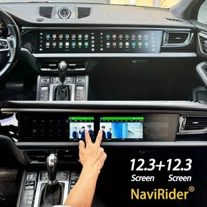 Android Carplay สำหรับ Porsche Macan ปี 2014-2017 ระบบนำทาง GPS จอคู่ 8+256GB เครื่องเล่นวิทยุอัตโนมัติ มัลติมีเดีย เครื่องเล่นวิดีโอ ระบบนำทาง HU 4G 2din - Product Image 4