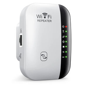 Repetidor WiFi Inalámbrico al por Mayor, Extensor Amplificador de Señal de 300Mbps, Router 802.11N de Largo Alcance con 7 Luces para PC - Product Image 5