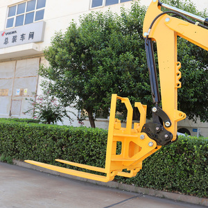 Suministro de fábrica Accesorio de excavadora de 1 tonelada Mini carretilla elevadora para excavadora - Product Image 3