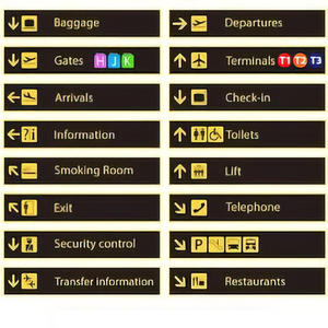 Señalización de búsqueda de caminos de aluminio Directorio exterior Señal de búsqueda de caminos - Product Image 4