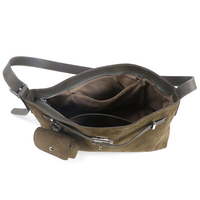 Bolso de Hombro de Cuero PU con Textura de Gamuza para Invierno, Minimalista, Delgado, para Uso Diario, Trabajo, Viajes, Venta al por Mayor y Menor