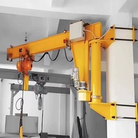 Grue à flèche murale 1 tonne 3 tonnes avec palan électrique à chaîne pour atelier
