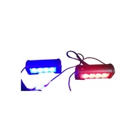 Luces LED estroboscópicas de emergencia para coche, luz de tablero de advertencia para vehículo
