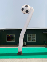 Danseur d'air gonflable personnalisé en usine dessin animé de marionnettes à main avec ventilateur de danseur de ciel pour la publicité