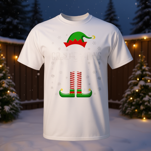 Maglietta Tri Blend coordinata per la famiglia di Gardening Elf Christmas - Product Image 3