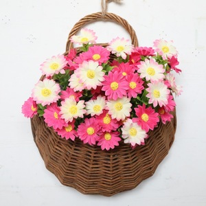 Pots suspendus de 9 pouces en plastique cintres pour plantes grands jardinières tressées cintre cône <span class=keywords><strong>jardinière</strong></span> liège mignon bol pont fer miroir lune - Product Image 6