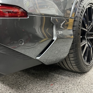 Cho <span class=keywords><strong>Audi</strong></span> Q7 mới sợi carbon body Kit với Front Lip Side váy khuếch tán Spoiler bánh xe vòm cho phong cách nâng cấp - Product Image 4