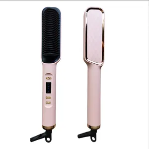 Professional Wireless Portable Dyson Hair Straightener Comb Electric Brush For Straightening Hair Targeted Styling