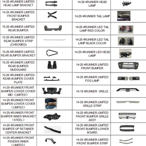 ชุดตัวถังรถ <span class=keywords><strong>SR5</strong></span>กันชนหน้า /tr/d ฝาครอบไฟตัดหมอกสำหรับ <span class=keywords><strong>Toyota</strong></span> <span class=keywords><strong>4</strong></span> <span class=keywords><strong>Runner</strong></span> <span class=keywords><strong>4</strong></span> 2014วิ่ง<span class=keywords><strong>2015</strong></span> 2016 2017 2018 2019 2020 - Product Image 2
