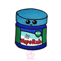 Support thermoscellé Patch de broderie de conception de motif individualisé Patchs en forme de bouteille thermocollants pour la décoration