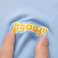 Étiquettes thermocollantes 3D en TPU souples, résistantes à la déchirure, à adhérence ferme, personnalisées en gros pour chapeaux