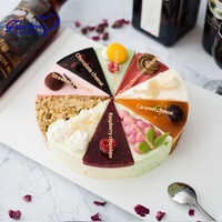 Bouquet Obst kuchen Buffet Restaurant DESSERT Vorspeise süß feucht CHOCOLATE DURIAN CAKE mit schneller Lieferung