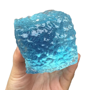 Juguete Antiestrés Cuadrado Brillante de Maltosa con Textura de Hielo, Juguete Blandito de Compresión de Rebote Lento para Regalos de Festival para Amigos - Product Image 4