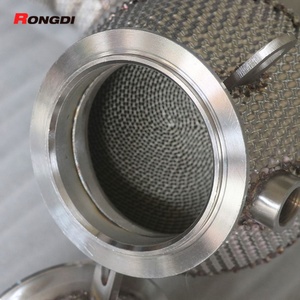 Collecteur d'échappement haute performance pour BMW M550i M850i G14 G15 G16 G11 G12 2020+ 4.4T N63 avec bouclier thermique - Product Image 6