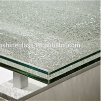 Verre feuilleté trempé sur mesure 8mm-12mm, verre isolant, verre flotté transparent industriel