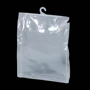 Ropa barata, bolsa de PVC para colgar, bolsa de plástico transparente para colgar camisetas - Product Image 1