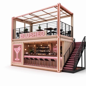 Bar Container Futuristico da 20 Piedi, Bar Modulare High-Tech per Progetti Commerciali Pop-up e Locali Notturni - Product Image 2