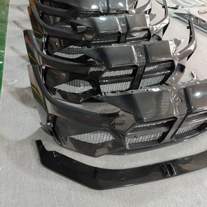 Parachoques Delantero de Fibra de Carbono Seca Personalizado para BMW M3 M4 G80 G82 2021+, Kit de Carrocería con Rejilla y Labio de Parachoques Delantero de Carbono - Product Image 2