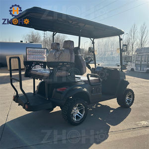 Regalos de Navidad Nuevo carrito de golf Coche de golf rojo de alta calidad para adultos Coches Vehículo utilitario Buggy <span class=keywords><strong>Car</strong></span> 4x4 para la venta - Product Image 3