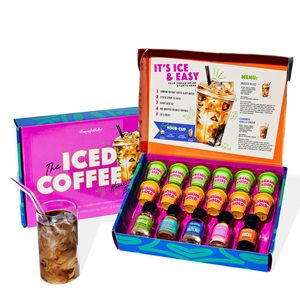 Set de Regalo para Barista de Café Helado, Incluye Café Instantáneo, Siropes de Café con Sabor, Cacao en Polvo, <span class=keywords><strong>Canela</strong></span> y Azúcar - Café DIY - Product Image 1