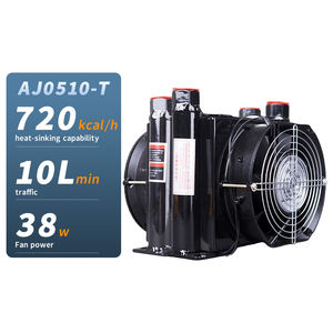 Échangeur de chaleur de refroidissement AF0510T, refroidisseur d'huile hydraulique refroidi par air à ailettes, moteur en aluminium 10L, prix compétitif, 1 pièce - Product Image 2
