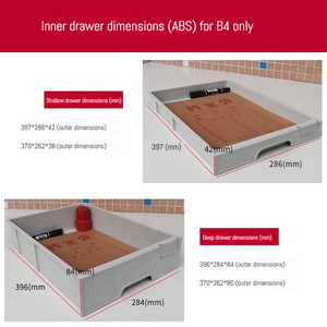 Nhiều ngăn kéo hàn thép Tủ hồ sơ ngăn kéo tổ chức Kích thước hợp pháp kế hoạch chi tiết lưu trữ thương mại phòng tập thể dục trường học hội thảo kho - Product Image 5