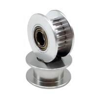 Poulie de distribution en alliage d'aluminium sur mesure de haute qualité 1.5GT GT2 GT3 GT5 HTD 3M MXL S2M T2.5 S3M 20T AT3 6mm