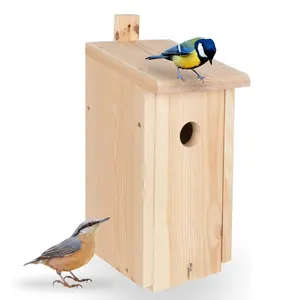 버드 나무 애완 동물 집 둥지 상자 Vogelhaus NISTKASTEN 작은 동물과 새를위한