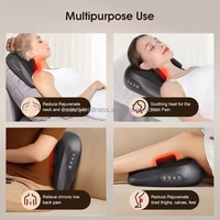 Masseur cervical électrique personnalisé Btws pour le cou et les épaules, 3 programmes, shiatsu 4D, batterie rechargeable, minuterie 10 minutes, directement de l'usine