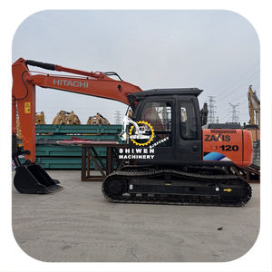รถขุดตีนตะขาบมือสอง 12 ตัน ฮิตาชิ ZX120 เครื่องจักรก่อสร้างขนาดกลาง มีสินค้าในสต็อก รถขุดมือสอง ฮิตาชิ ZX120 ZX130 ZX135 ZX200 - Product Image 1