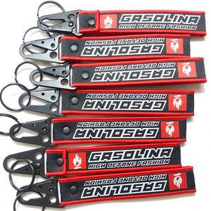 <b>Customized</b> Woven Design Patches Carabiner Anime Keychain Strap Chain and Lanyard Keyring for <b>Key</b> Holder Use - Product Image 4