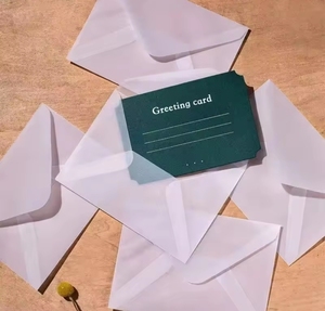 Giấy phong bì dập nóng Quà Tặng Thiệp chúc mừng Thiệp mời túi giấy - Product Image 2