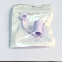 Capuchon de paille réutilisable en silicone de 10 mm avec bouchon anti-fuite et cache-poussière pour tasses isothermes, gobelets et accessoires de boisson