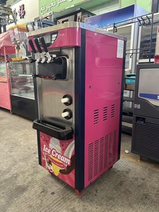 Kitchen Equipment Manufacturers Mini Table Top Soft Serve Ice <b>Machine</b> 3 Flavors-Yogurt Milk <b>Chocolate</b> Ice Powder-Economical Shop - Product Image 4