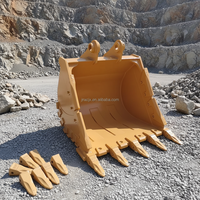 Aksesoris Pengganti Bucket Standar Excavator Heavy Duty Merek XINGCHUANG 30 Ton Berputar Warna Kuning Garansi 1 Tahun