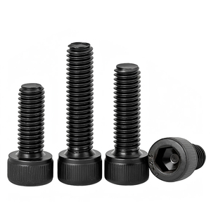 Bu lông đầu lục giác hình trụ thép lớp 12.9 hệ thống LSM Mỹ, răng nhỏ, kích thước 5/16, 3/<span class=keywords><strong>8</strong></span>, 1/2 inch, đầu chén, lớp 12.9, loại C - Product Image 4